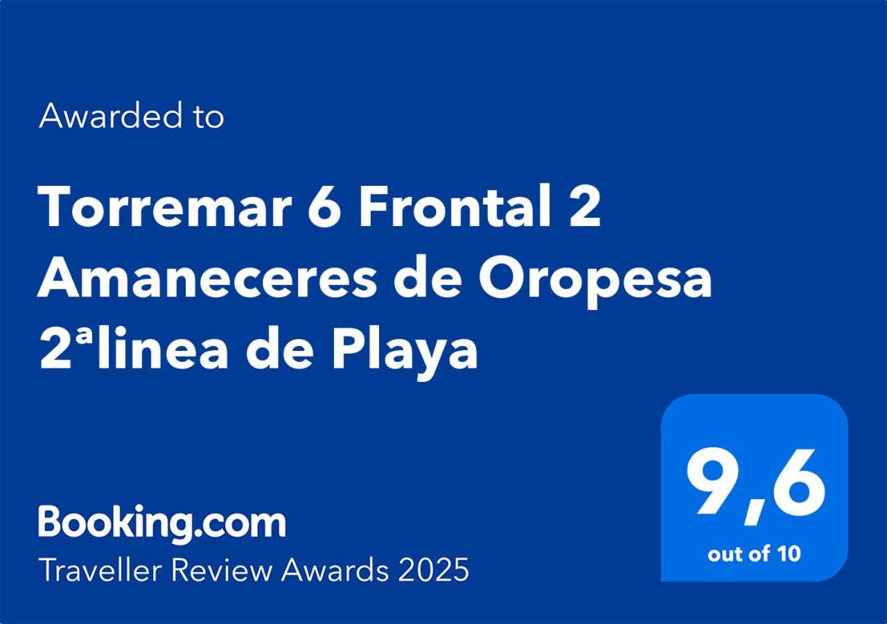 Torremar 6 Frontal 2 Amaneceres De Oropesa 2ªlinea De Playa Apartman Orpesa Kültér fotó